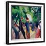 Promenade-August Macke-Framed Giclee Print