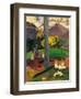 Mata Mua (In Olden Time), 1892-Paul Gauguin-Framed Giclee Print