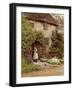 The Cottage Door, 1899-Helen Paterson Allingham-Framed Giclee Print