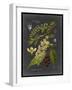 Midnight Botanical II-Vision Studio-Framed Art Print