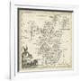 Map of Scotland-T. Jeffreys-Framed Art Print