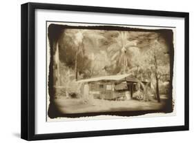 Caravan under awning, Queensland, Australia-Theo Westenberger-Framed Art Print