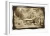 Caravan under awning, Queensland, Australia-Theo Westenberger-Framed Art Print