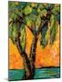 Mimosa Sky Palm Tree-Blenda Tyvoll-Mounted Art Print