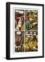 Zombies vs. Robots - Comic Page with Panels-Paul McCaffrey-Framed Art Print