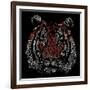 Chinese Character Tiger-null-Framed Giclee Print