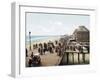 The Board Walk Atlantic City New Jersey-null-Framed Giclee Print