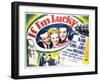 If I'm Lucky - Lobby Card Reproduction-null-Framed Photo