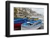 Amalfi Boats, Campania, Italy-George Oze-Framed Photographic Print