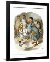 The Caucus-Race-John Teniel-Framed Giclee Print