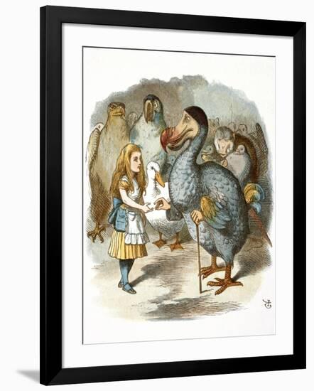 The Caucus-Race-John Teniel-Framed Giclee Print