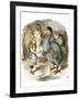 The Caucus-Race-John Teniel-Framed Giclee Print