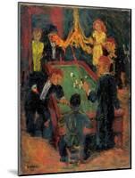 Billiard Players-Badodi Arnaldo-Mounted Giclee Print