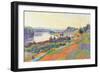 The Seine at Herblay-null-Framed Giclee Print