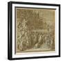 The Reconciliation Between Pope Alexander III and Frederick Barbarossa, in the Presence of Doge…-Giuseppe della Porta Salviati-Framed Giclee Print