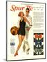 Spur Tie, Magazine Advertisement, USA, 1929-null-Mounted Giclee Print