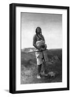 Sioux Medicine Man, c1907-Edward S. Curtis-Framed Giclee Print