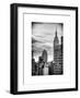 Manhattan Cityscape-Philippe Hugonnard-Framed Art Print