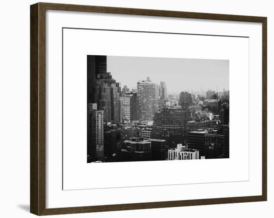 Landscape Manhattan Buildings-Philippe Hugonnard-Framed Art Print