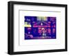 Urban Scene by Night - Vintage Store in Times Square - Manhattan - New York City - United States-Philippe Hugonnard-Framed Art Print