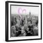 Luv Collection - New York City - Downtown City VI-Philippe Hugonnard-Framed Art Print