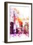 NYC Watercolor Collection - The Empire-Philippe Hugonnard-Framed Art Print