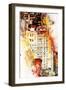 NYC Watercolor Collection - US Building-Philippe Hugonnard-Framed Art Print