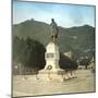 Como (Italy), Statue of the Italian Politician Giuseppe Garibaldi (1807-1882)-Leon, Levy et Fils-Mounted Photographic Print