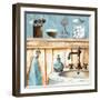 Blue Bath I-Gregory Gorham-Framed Art Print