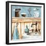 Blue Bath I-Gregory Gorham-Framed Art Print