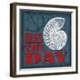 Seas the Day-Todd Williams-Framed Art Print