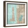 Beach Boardwalk III-Paul Brent-Framed Art Print