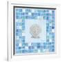 Mosaic Scallop-Paul Brent-Framed Art Print