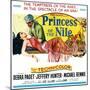 Princess of the Nile, from Left: Debra Paget, Jeffrey Hunter, 1954-null-Mounted Art Print