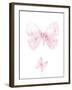 Pink Butterflys II-PI Juvenile-Framed Art Print