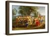 Peasant Dance, 1630-1635-Peter Paul Rubens-Framed Giclee Print