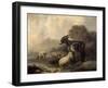 Paisaje Con Animales, Hacia 1844-Jenaro Perez Villaamil-Framed Giclee Print