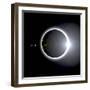 An Artist's Depiction of a Solar Eclipse-null-Framed Art Print