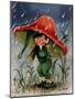 Mushroom Shelter - Jack & Jill-Ruth Bendel-Mounted Giclee Print