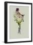 Kimono Dancer 2-NaxArt-Framed Art Print