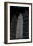 Tower of Pisa Night-Cristian Mielu-Framed Art Print