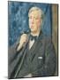 Portrait of William McElroy, 1933-Augustus Edwin John-Mounted Giclee Print