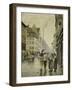 Krystalgade, Copenhagen-Paul Fischer-Framed Giclee Print