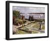 Garden of the Arnhold Family by the Wansee River-Max Liebermann-Framed Giclee Print