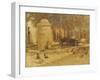 Fountain in a Provencal Village-Henry Herbert La Thangue-Framed Giclee Print