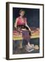 Portrait of a young woman, 1949-John Stanton Ward-Framed Giclee Print