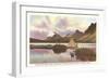 Bow Lake, Banff National Park-null-Framed Art Print