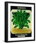 Sorrel Seed Packet-Lantern Press-Framed Art Print