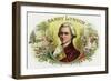 Barry Lyndon Brand Cigar Box Label-Lantern Press-Framed Art Print