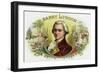 Barry Lyndon Brand Cigar Box Label-Lantern Press-Framed Art Print